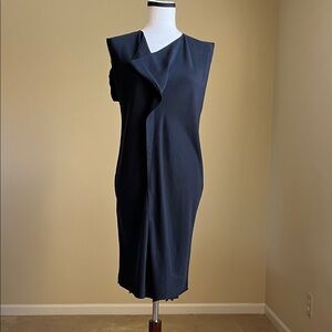 Daryl K - Tencel Asymmetrical Cowl Dress - 8